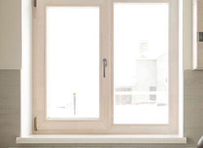 Fenêtre en PVC blanche